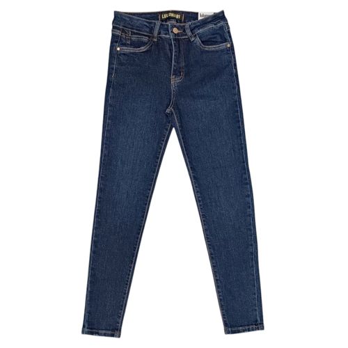 Skinny jeans azul sólido