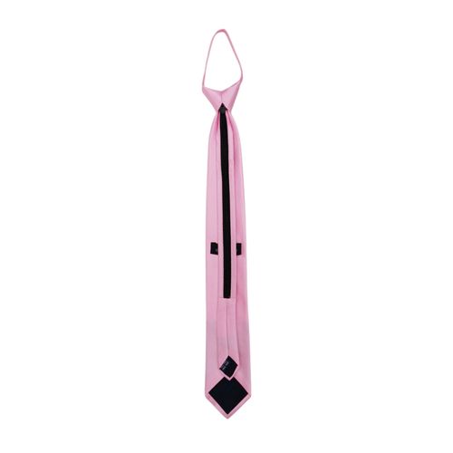 Corbata rosa sólido