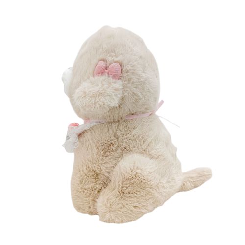 Peluche de cachorro beige