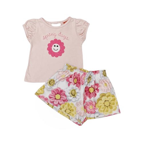 Conjunto multicolor estampado