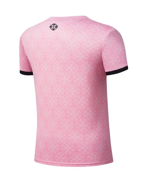 Camiseta prematch Selecta rosada estampada 2025-26