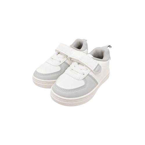 Tenis con textura blancos