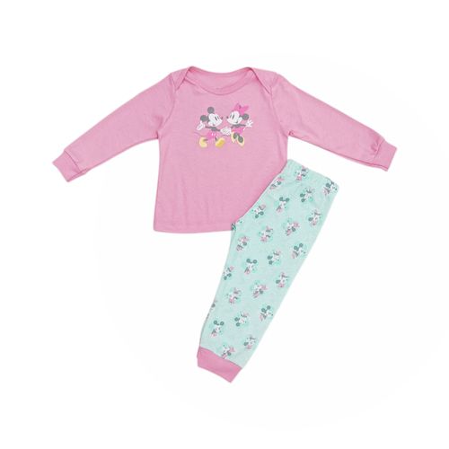 Pijama de pantalón estampada