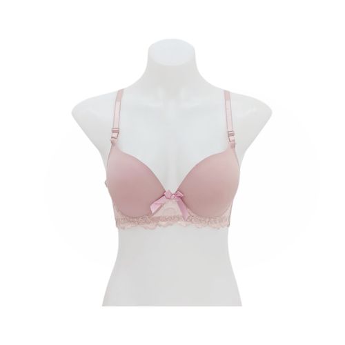 Brasier rosa de encaje