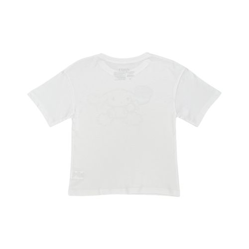 Camiseta blanca estampada