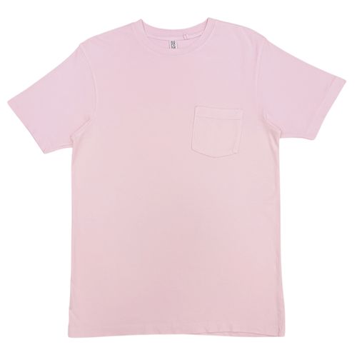 Camiseta rosa sólida