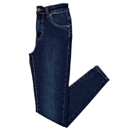 Skinny jeans azul lavado