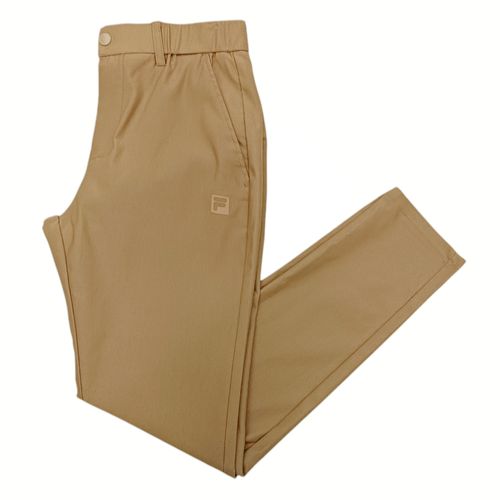 Pantalón beige sólido