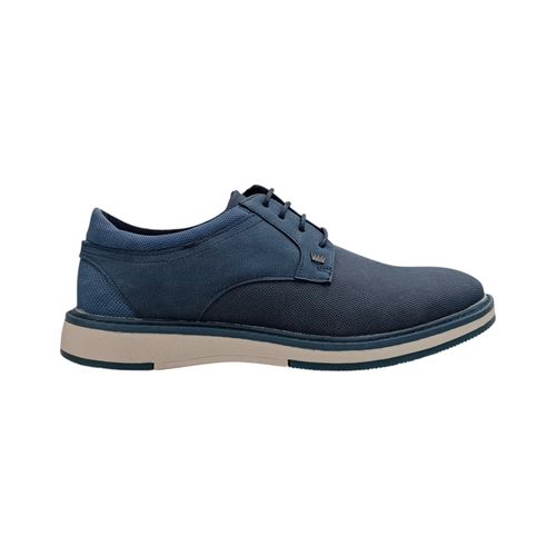 Zapatos casuales navy con textura