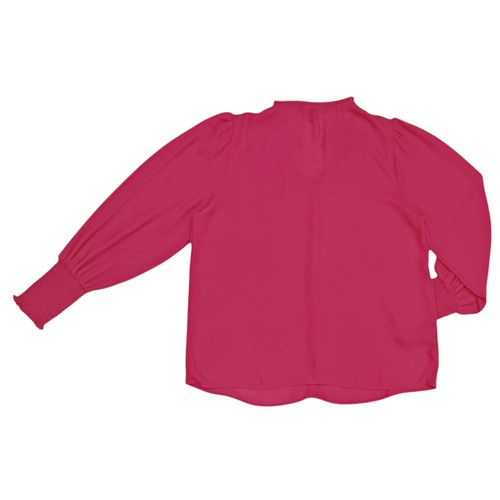 Blusa fucsia sólida