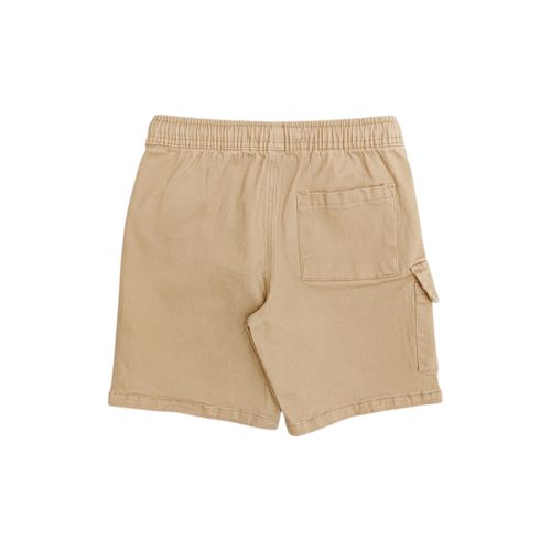 Short beige sólido