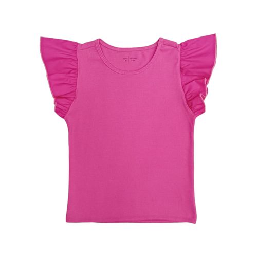 Blusa fucsia con textura