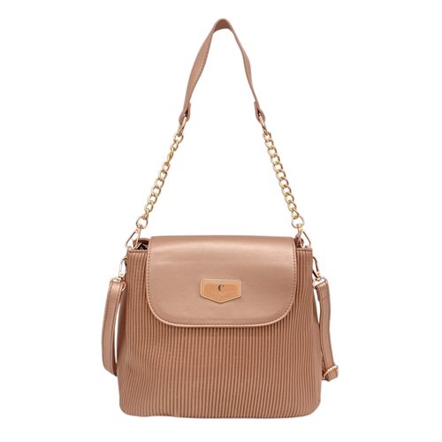 Cartera satchel rosa