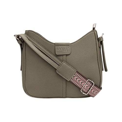 Crossbody verde sólido