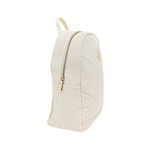 Backpack blanco con textura