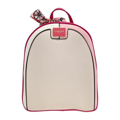 Backpack fucsia con textura