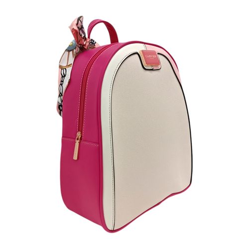 Backpack fucsia con textura