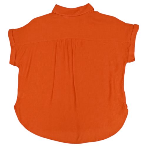 Blusa naranja sólida