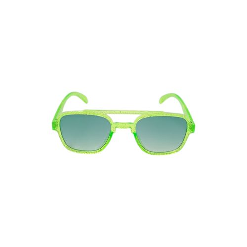 Lentes de aro verde para sol