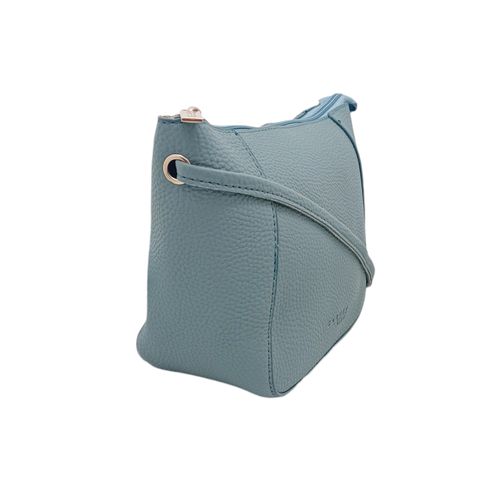 Crossbody celeste sólido