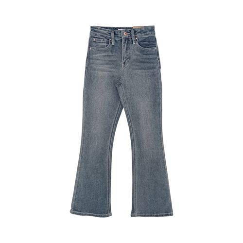 Boot cut jeans azul claro lavado