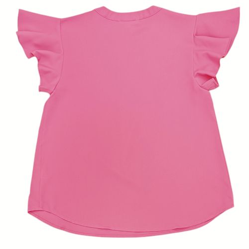 Blusa rosa sólida