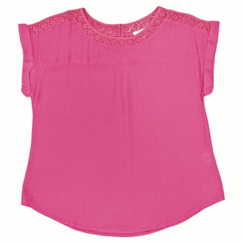 Blusa rosa con textura