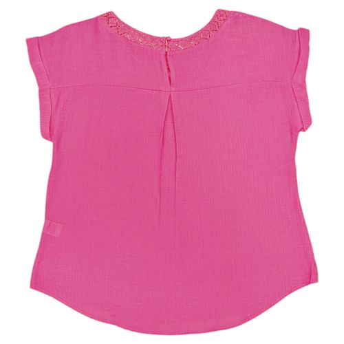 Blusa rosa con textura