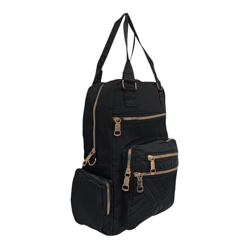 Backpack negra con textura