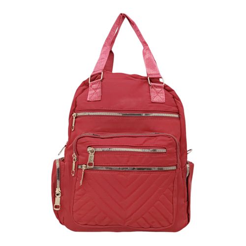 Backpack roja con textura