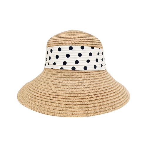 Sombrero beige con textura