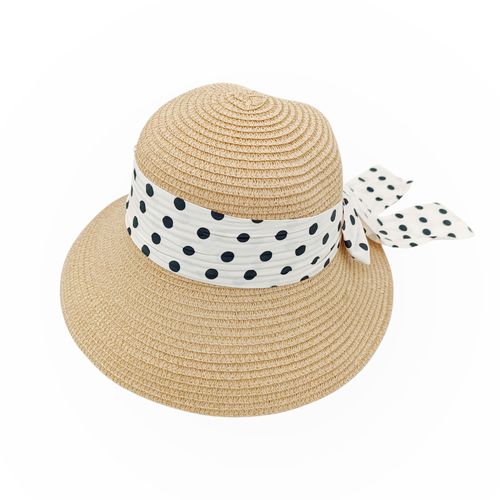 Sombrero beige con textura