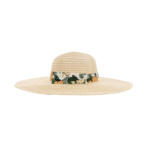 Sombrero con textura beige