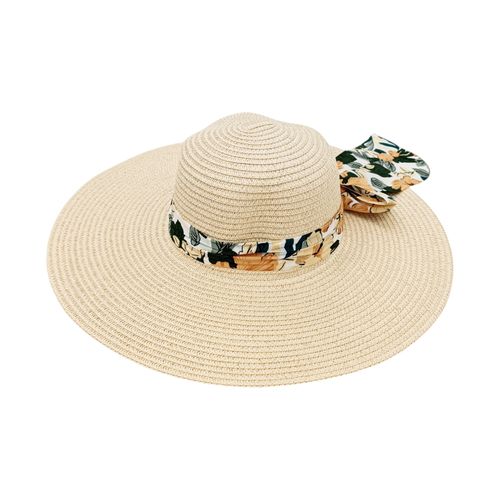 Sombrero con textura beige