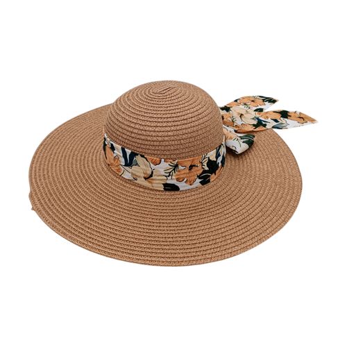Sombrero con textura café