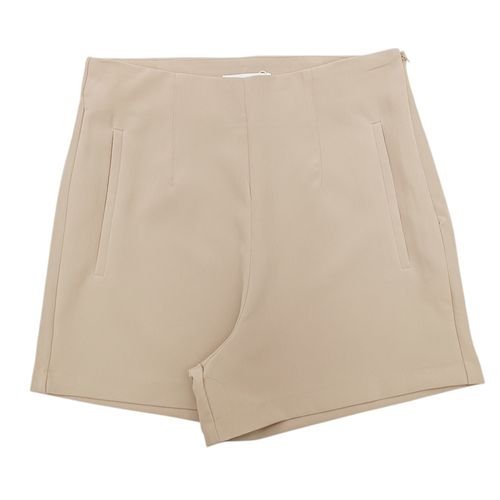 Short beige para mujer