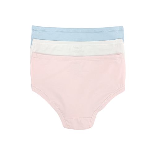 Set de 3 panties sólidos para niña