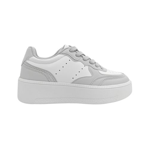 Sneakers con textura bicolor para mujer