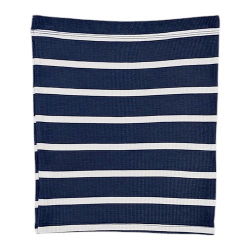 Top azul rayado para mujer