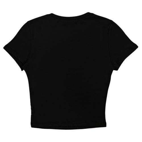 Crop top sólido para mujer