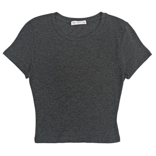 Crop top sólido para mujer