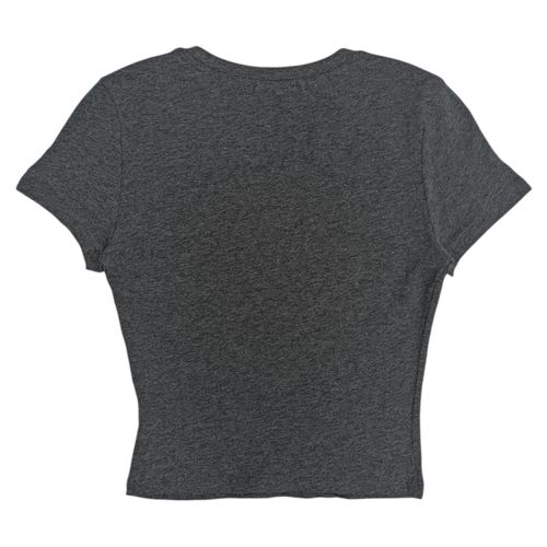 Crop top sólido para mujer