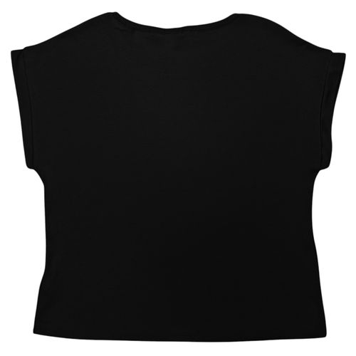 Camiseta curvy sólida para mujer