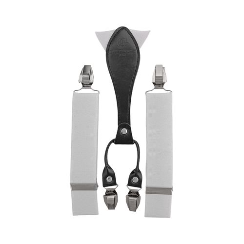 Tirantes blancos para hombre