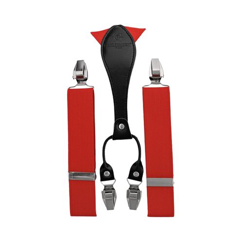 Tirantes rojos para hombre