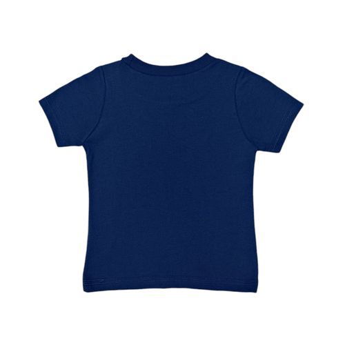 Camiseta azul estampada para niño