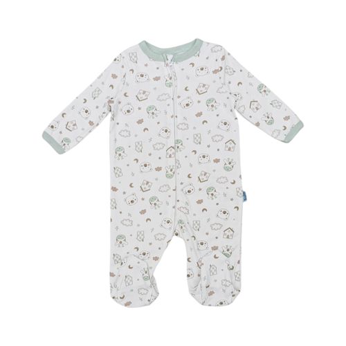 Pijama verde para bebé niño