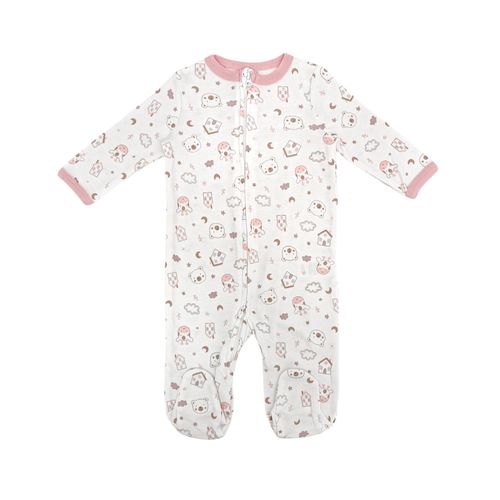 Pijama estampada para bebé niña