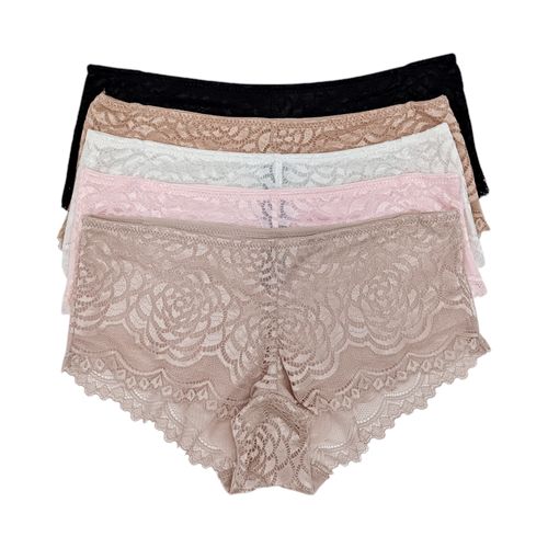 Set de panties de encaje para mujer