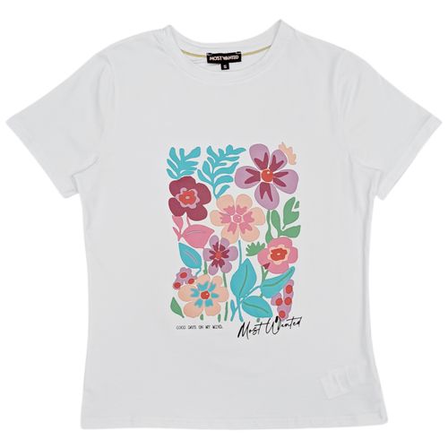 Camiseta estampada para mujer